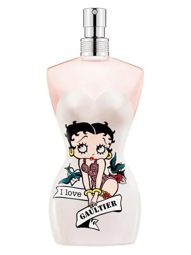Frasco del perfume Classique Betty Boop Eau Fraiche de Jean Paul Gaultier — fragancia femenino