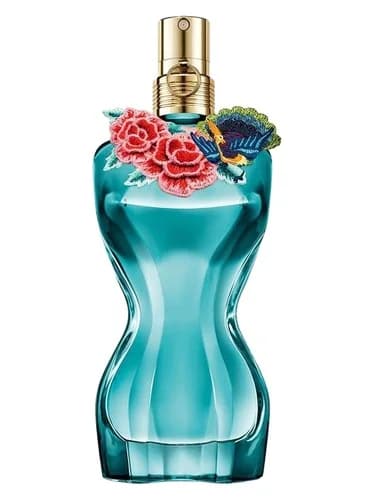 Frasco del perfume La Belle Paradise Garden de Jean Paul Gaultier — fragancia femenino