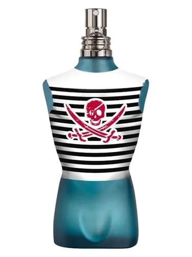Frasco del perfume Le Male Pirate Edition de Jean Paul Gaultier — fragancia masculino