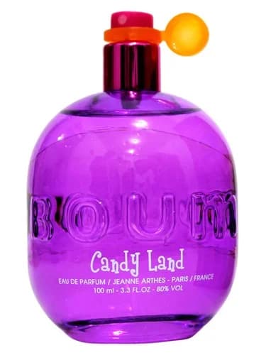 Frasco del perfume Boum Candy Land de Jeanne Arthes — fragancia femenino