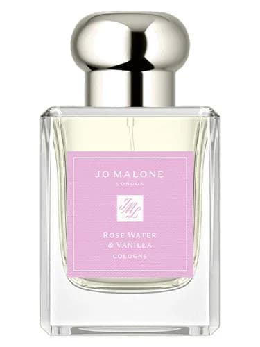 Frasco del perfume Rose Water Vanilla Cologne 2023 de Jo Malone London — fragancia unisex