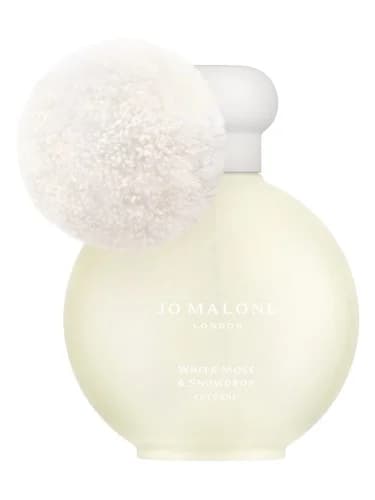 Frasco del perfume White Moss Snowdrop Cologne Limited Edition de Jo Malone London — fragancia unisex