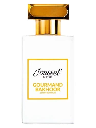 Frasco del perfume Gourmand Bakhoor de Jousset Parfums — fragancia unisex