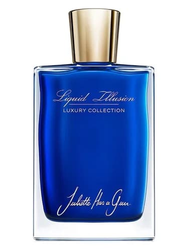 Frasco del perfume Liquid Illusion de Juliette Has A Gun — fragancia femenino