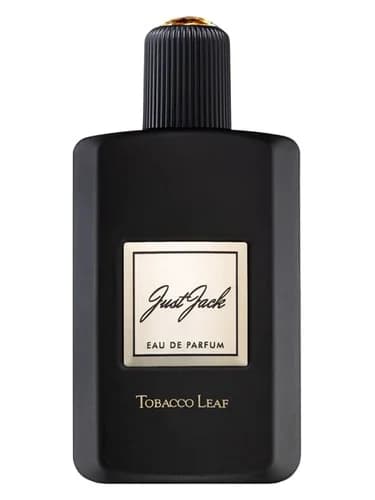 Frasco del perfume Tobacco Leaf de Just Jack — fragancia unisex
