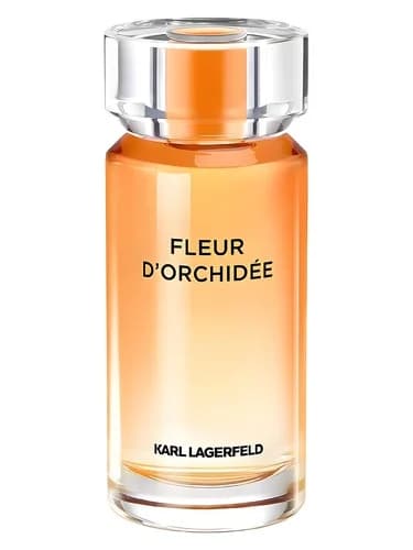 Frasco del perfume Fleur D Orchidee de Karl Lagerfeld — fragancia femenino
