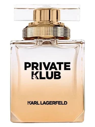 Frasco del perfume Karl Lagerfeld Private Klub For Women de Karl Lagerfeld — fragancia femenino