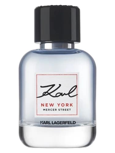 Frasco del perfume Karl New York Mercer Street de Karl Lagerfeld — fragancia masculino