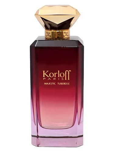 Frasco del perfume Majestic Tuberose de Korloff Paris — fragancia femenino