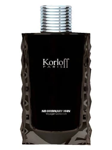 Frasco del perfume No Ordinary Man de Korloff Paris — fragancia masculino