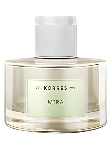 Frasco del perfume Mira de Korres — fragancia femenino