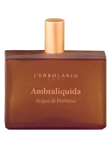 Frasco del perfume Ambraliquida de L Erbolario — fragancia unisex