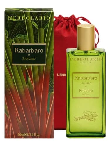 Frasco del perfume Rhubarb Rabarbaro de L Erbolario — fragancia unisex