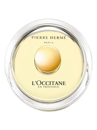 Frasco del perfume Pamplemousse Rhubarb de L Occitane En Provence — fragancia unisex