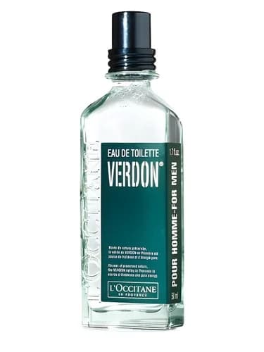 Frasco del perfume Verdon de L Occitane En Provence — fragancia masculino
