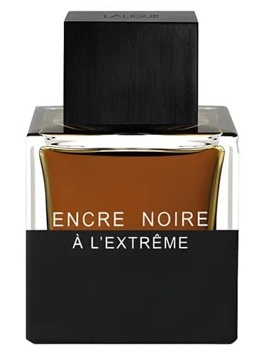 Frasco del perfume Encre Noire A L Extreme de Lalique — fragancia masculino