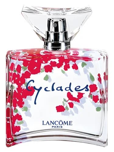 Frasco del perfume Cyclades de Lancome — fragancia femenino