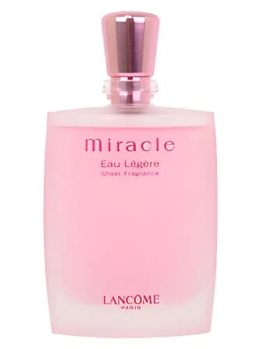 Frasco del perfume Miracle Eau Legere Sheer Fragrance de Lancome — fragancia femenino
