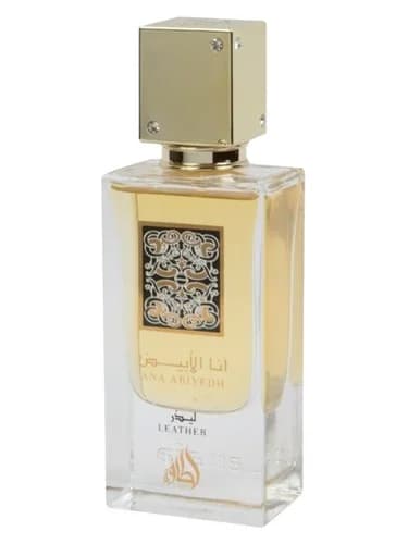Frasco del perfume Ana Abiyedh Leather de Lattafa Perfumes — fragancia unisex