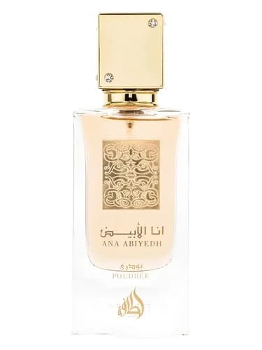 Frasco del perfume Ana Abyedh Poudree de Lattafa Perfumes — fragancia femenino