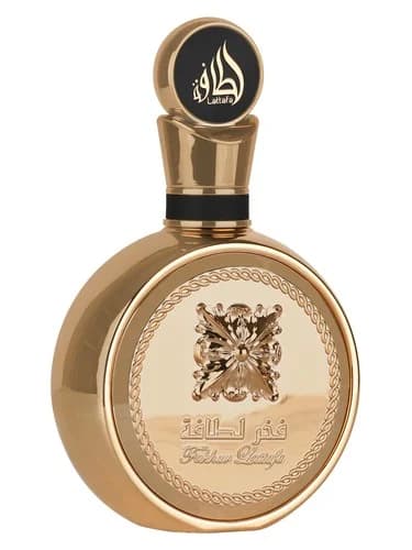 Frasco del perfume Fakhar Extrait de Lattafa Perfumes — fragancia femenino