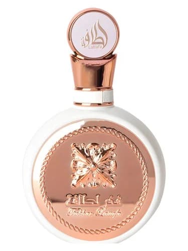 Frasco del perfume Fakhar Rose de Lattafa Perfumes — fragancia femenino