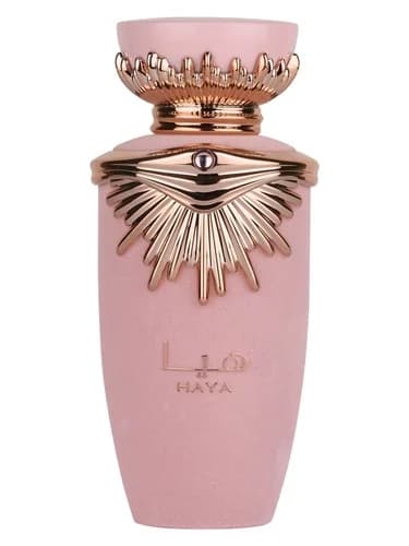Frasco del perfume Haya de Lattafa Perfumes — fragancia femenino