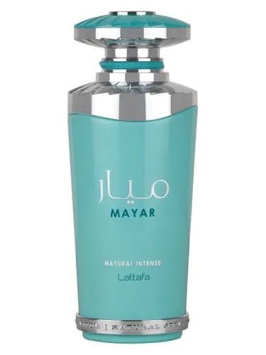 Frasco del perfume Mayar Natural Intense de Lattafa Perfumes — fragancia femenino