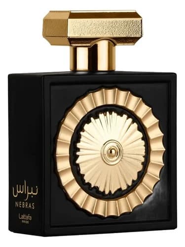 Frasco del perfume Nebras de Lattafa Perfumes — fragancia unisex
