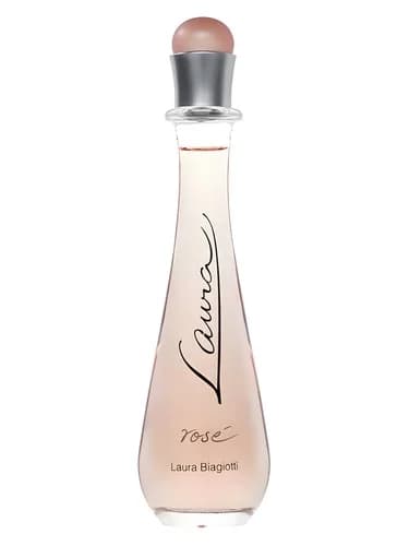 Frasco del perfume Laura Rose de Laura Biagiotti — fragancia femenino
