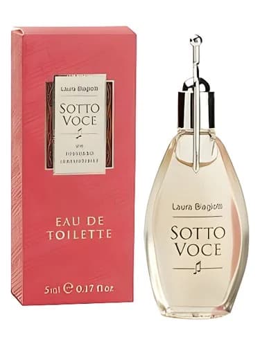 Frasco del perfume Sotto Voce de Laura Biagiotti — fragancia femenino