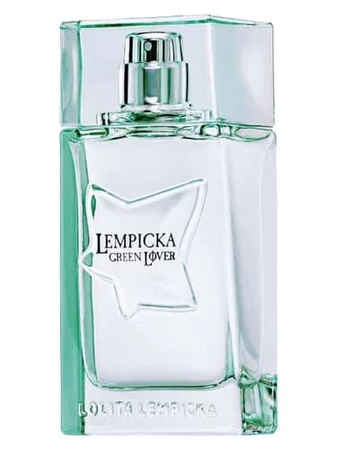 Frasco del perfume Green Lover de Lolita Lempicka — fragancia masculino