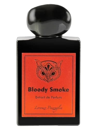 Frasco del perfume Bloody Smoke de Lorenzo Pazzaglia — fragancia unisex