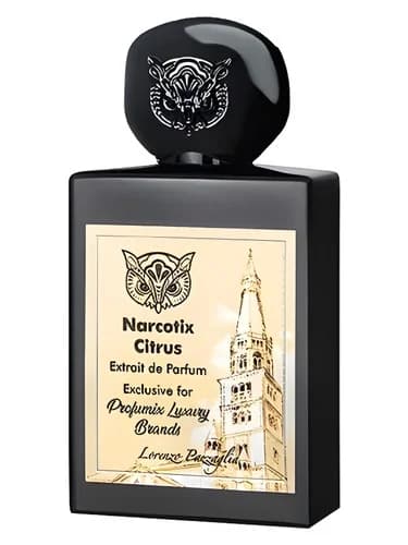 Frasco del perfume Narcotix Citrus de Lorenzo Pazzaglia — fragancia unisex
