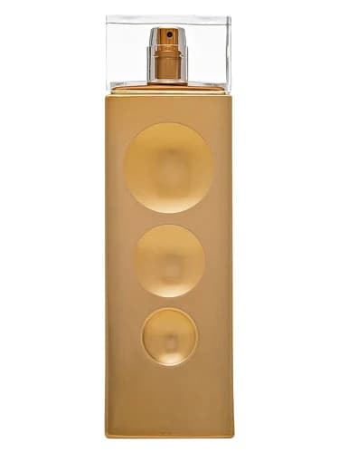 Frasco del perfume Make Me Fever Gold de Mahogany — fragancia femenino