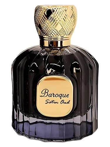 Frasco del perfume Baroque Satin Oud de Maison Alhambra — fragancia masculino