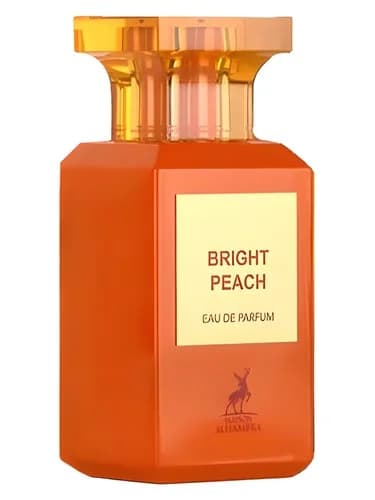 Frasco del perfume Bright Peach de Maison Alhambra — fragancia unisex