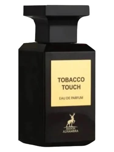 Frasco del perfume Tobacco Touch de Maison Alhambra — fragancia unisex