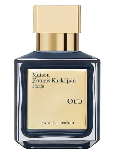 Frasco del perfume Oud Extrait De Parfum de Maison Francis Kurkdjian — fragancia unisex