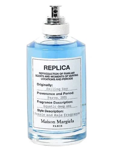 Frasco del perfume Sailing Day de Maison Martin Margiela — fragancia unisex