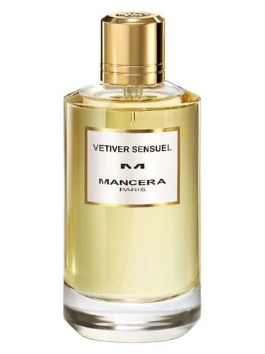 Frasco del perfume Vetiver Sensuel de Mancera — fragancia unisex