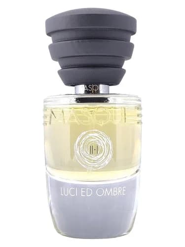 Frasco del perfume Luci Ed Ombre de Masque Milano — fragancia unisex