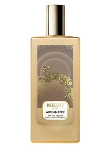 Frasco del perfume African Rose de Memo Paris — fragancia unisex