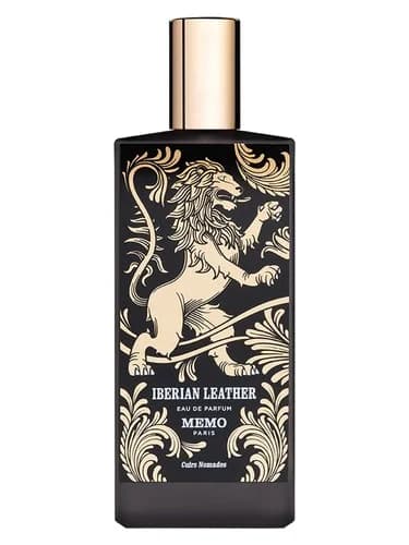 Frasco del perfume Iberian Leather de Memo Paris — fragancia unisex