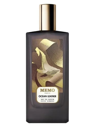 Frasco del perfume Ocean Leather de Memo Paris — fragancia unisex