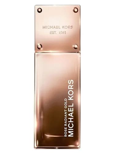 Frasco del perfume Rose Radiant Gold de Michael Kors — fragancia femenino