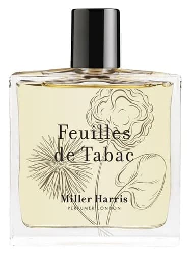 Frasco del perfume Feuilles De Tabac de Miller Harris — fragancia unisex