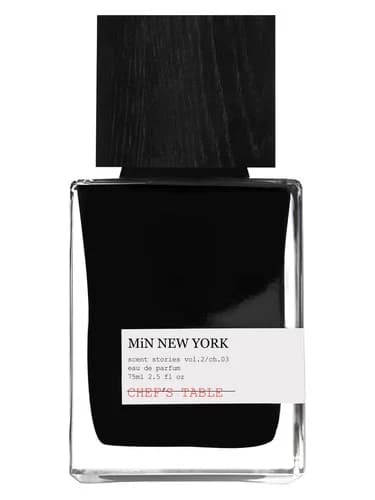 Frasco del perfume Chef S Table de Min New York — fragancia unisex