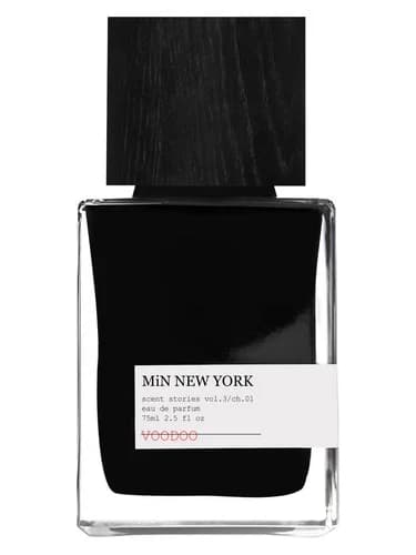 Frasco del perfume Voodoo de Min New York — fragancia unisex