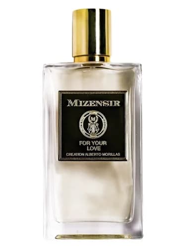 Frasco del perfume For Your Love de Mizensir — fragancia unisex